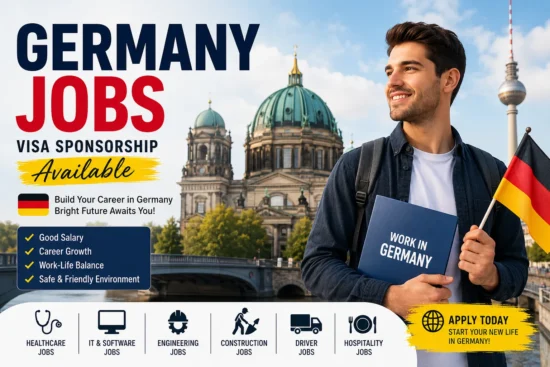 Germany Jobs – Visa Sponsorship Available