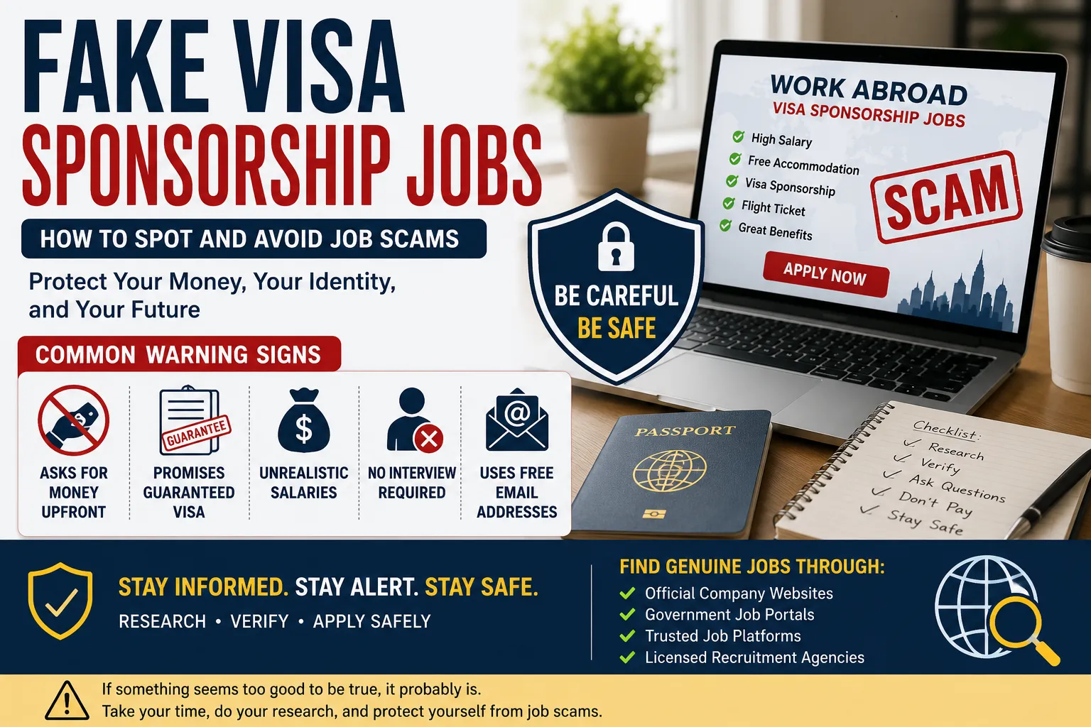 Fake Visa Sponsorship Jobs
